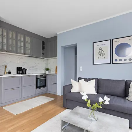 Modern And Bright Apartment In Central Oslo Exterior photo